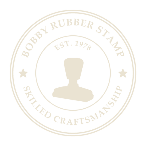 Bobby Rubber Stamp seal mark — product photo coming soon