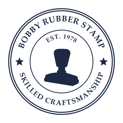 Bobby Rubber Stamp seal mark — product photo coming soon