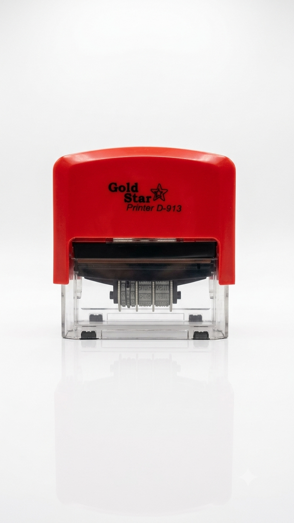 Gold Star D-913 self-inking stamp