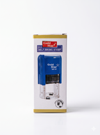Gold Star DR-25 round self-inking stamp, impression detail