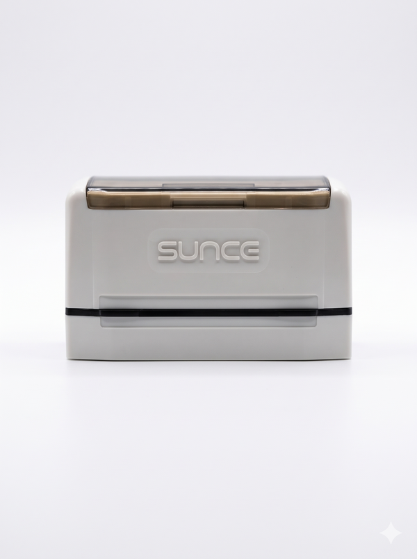 Sunce X pre-inked stamp, 65 x 35 mm