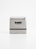 Trodat 6340 pre-inked stamp, 40 x 40 mm