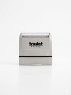 Trodat 6340 pre-inked stamp, 40 x 40 mm