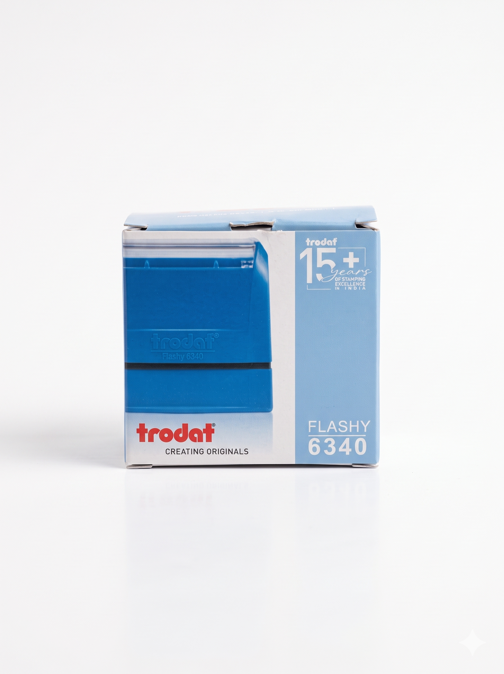 Trodat 6340 pre-inked stamp, impression detail